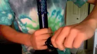 New gear bong w/ diffused downstem popper hit