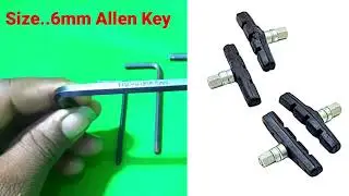 How To Use Allen Key in Cycle | Tighten Cycle Handle Without Allen Key At Home..Size🔧