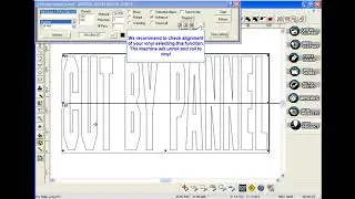 How to cut bigger than my 24 inches cutter WinPCSIGN software