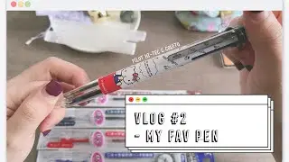 VLOG #2 - How to refill Pilot Hi-Tec C Coleto Pen!