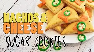 Nachos & Cheese With Jalapenos Decorated Sugar Cookies on Kookievision