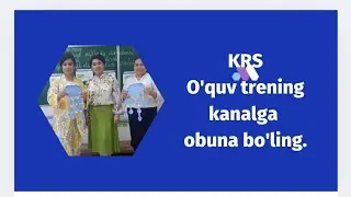KRS o'quv trening