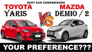 ALL NEW Toyota YARIS/ VITZ Vs MAZDA DEMIO/ Mazda 2 | Which one do you prefer?