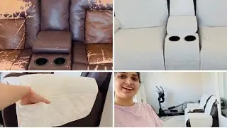 HOW TO FIX OLD SOFA TO NEW SOFA🤔💡🛋️😍HOW TO INSTALL SOFA COVER 🛋️🤔💡||AMAZON PRODUCT REVIEW👍