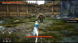Vindictus Defying Fate : Wolftail Boss Fight (Alpha Test)