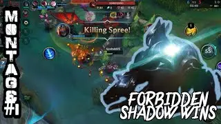 WILDRIFT MONTAGE #1 - FORBIDDEN SHADOW WINS || Xcelent