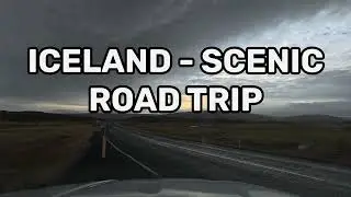 Driving, Scenic Iceland Road Trip 🚗❄️ | Relaxing Piano Music | 4K
