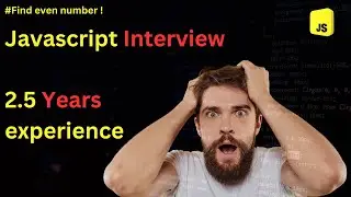 Javascript  Interview 2.5 Years experience |  #javascript  | #array  | filter | #foreachloop