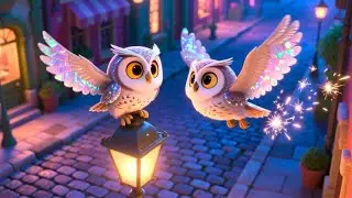 Magical Streets and Baby Owl | Fun Adventure Song for Kids | Nursery Rhymes in English