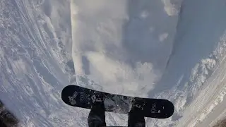 Backyard Terrain Park POV Shreding After Massive Storm