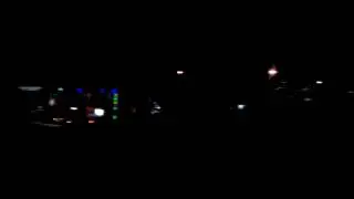 The Christmas light show at Vince & Associates...