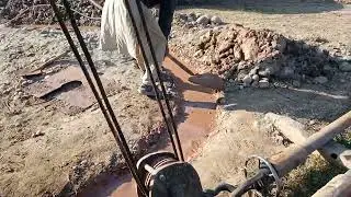 Removing sand and silt| Tube Well Bore