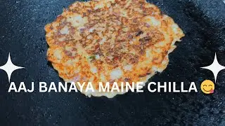 Aaj banaye maine healthy snacks // vegetable chilla // poha // kanidhi 