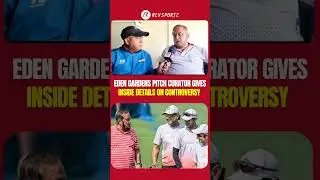 Eden Gardens Pitch Curator Gives Inside Details On Controversy. #ytshorts #trendingshorts