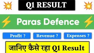 Paras Defence Q1 Results 2026 | Paras Defence share news | Paras Defence share latest news