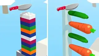 Slice It All! Very Satisfying and Relaxing ASMR Slicing Gameplay Video NEW UPDATE