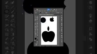 Quick Apple Logo Tutorial in Adobe Illustrator | Easy Vector Design for Beginners