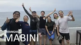 Learning Free Diving at Mabini, Batangas