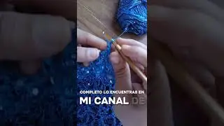 este es mi tejido de inicio de a&ntilde;o.#tutorial #crochet #tejiendoconangel #tejido #manualidades