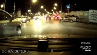 [Meanwhile in Russia] Stupid car crash