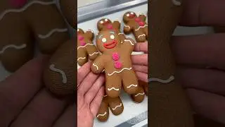 I&rsquo;ve turned an iconic gingerbread man into a cake! 🍭 #amauryguichon #chocolate