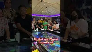 My first ever E-sport tournament!! Pixel Amusement Arcade Ocean King Tournament. #esports #gaming
