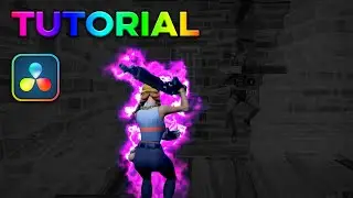 (Tutorial) AMAZING *Purple Skin Glow Effect* for Fortnite Montages | DaVinci Resolve (Free Presets)