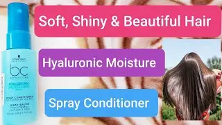 Schwarzkopf Hyaluronic Moisture Kick Spray Conditioner/Normal To Dry Hair/ Strong  & Healthier Hair