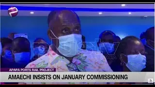 Apapa Ports Rail Project: Amaechi Insists On January Commissioning (News | Nigeria)