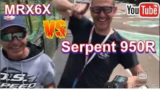🔥MUGEN MRX6X vs SERPENT 950R - QUEL PIED de ROULER EN 1/8 PISTE en MODE LOISIR 🔥🔥SEB A LA CAMERA