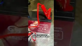 КАК ПРОВЕРИТЬ КИСЛОТНУЮ БАТАРЕЮ ДЛЯ СВЕТОДИОДОВ С ПОМОЩЬЮ ТЕСТЕРА (ХОРОШО + ПЛОХО)