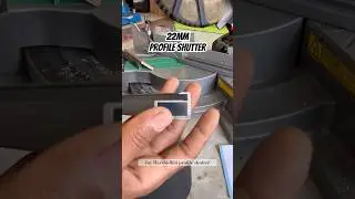 22 mm Profile shutter making ⚒️🔥 #jhprofile #trending #interiordesign #furniture #ytshorts #making