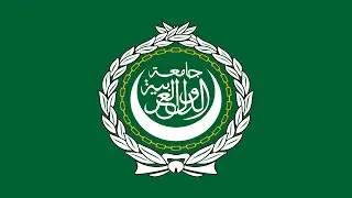 Arab League flag animation