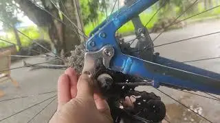 Derailleur hunger installation