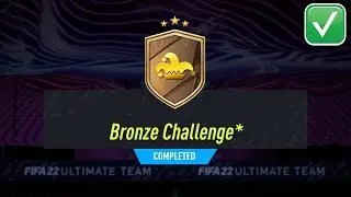 BRONZE CHALLENGE* SBC (WHAT DO YOU GET?) - FIFA 22 BRONZE CHALLENGE* SBC