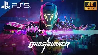 Ghostrunner - PS5 [4K 60FPS] Gameplay