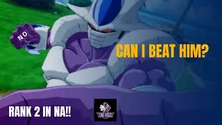 Rank 2 Cooler player in NA?...Can I BEAT him? | DBFZ