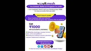 VaultMesh Referral Program is live