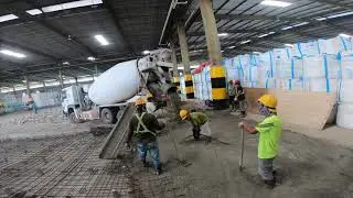 Concrete Industrial Ground Floor Slab Design & Build (TR34) GH010116
