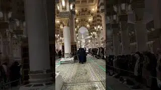 Inside of Masjid Al Nabawi #history #islam #travel