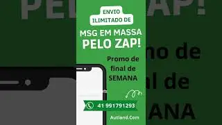 🔴Envio de WhatsApp em massa e Ilimitado, software