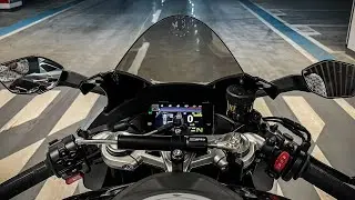 AMAZING CFMOTO 675 SR-R 🔥| TESTING ON THE ASPHALT!!