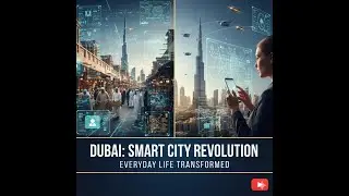 How smart city tech is transforming everyday life in Dubai🌆🤖#Dubai#SmartCity#SmartDubai#DubaiLife#