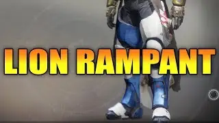 Lion Rampant - Titan Exotic Leg Armor | Destiny 2