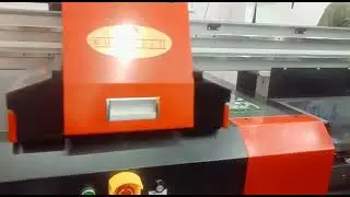 Glass Printing from UV Printer, successfully installed in Delhi with Spot White and Color Printing