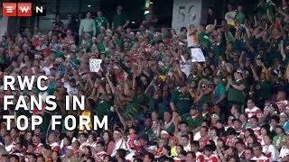 Bok and Brave Blossom fans are good sports at RWC19