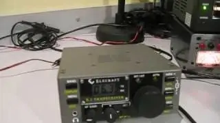 The K1 fighting against bad conditions of propagation. EA5BLP with HA1ZH