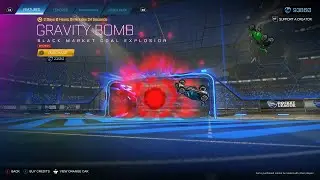 ROCKET LEAGUE ITEM SHOP - Crimson Gravity Bomb Black Market Goal Explosion - 06.12.20