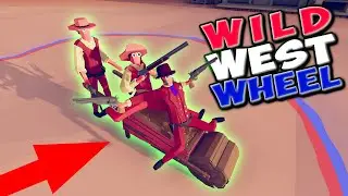 Wild West Wheel! Deadeye + Quick Draw +Gunslinger vs Every Unit - TABS MODS Wild West faction Update