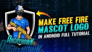How To Make Free Fire Mascot Logo || Free Fire Gaming Logo Tutorial || Technical Raja